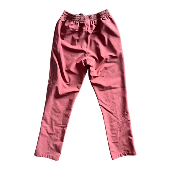 New Balance men’s orange wind breaker style pants size small - Picture 6 of 9